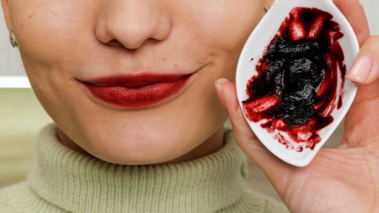 How do you maintain your lips moisturized while sporting lipstick?