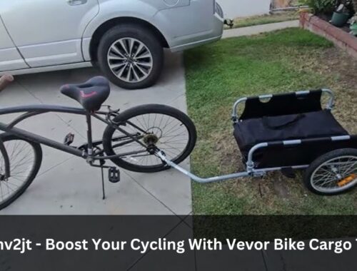 B0d3thv2jt - Boost Your Cycling With Vevor Bike Cargo Trailer!