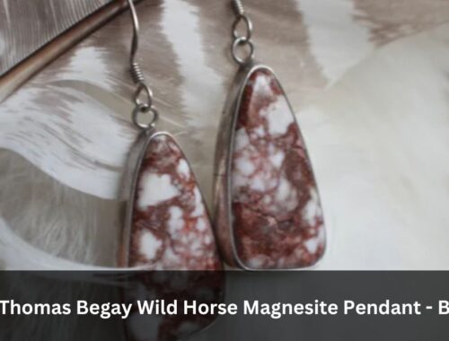 Loren Thomas Begay Wild Horse Magnesite Pendant - Beauty!