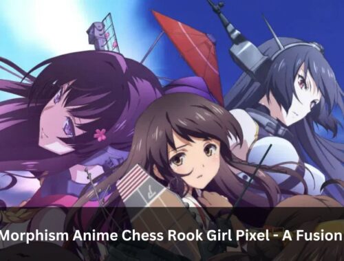 R MoeMorphism Anime Chess Rook Girl Pixel - A Fusion of Art!